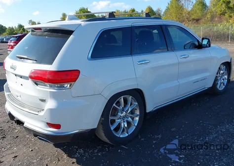2014 Jeep Grand Cherokee Summit из США, поврежденный, VIN 1C4RJFJM3EC373015